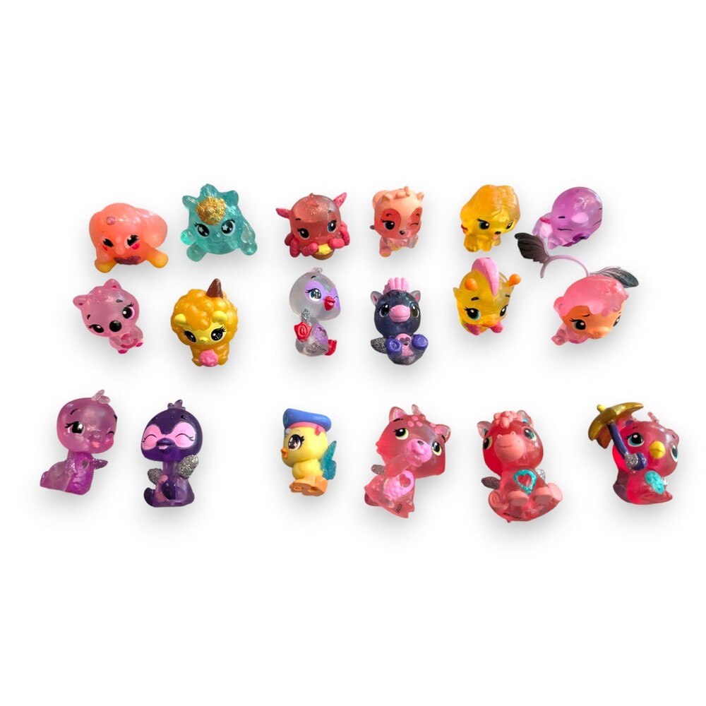 Lot of 18 HATCHIMALS Hatchlings CollEGGtibles Mini Figures 1''